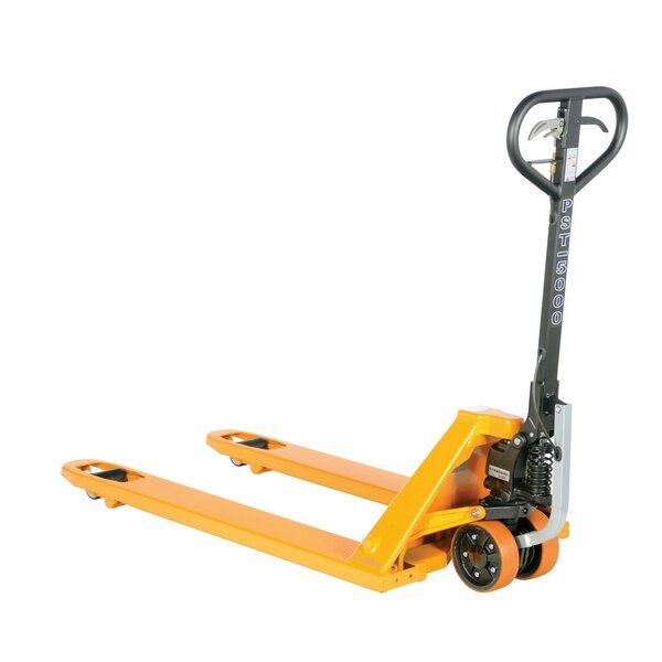 Vestil Ergo Power Assist Pallet Truck, 5K, 27x48 PM5-2748-PA-Y